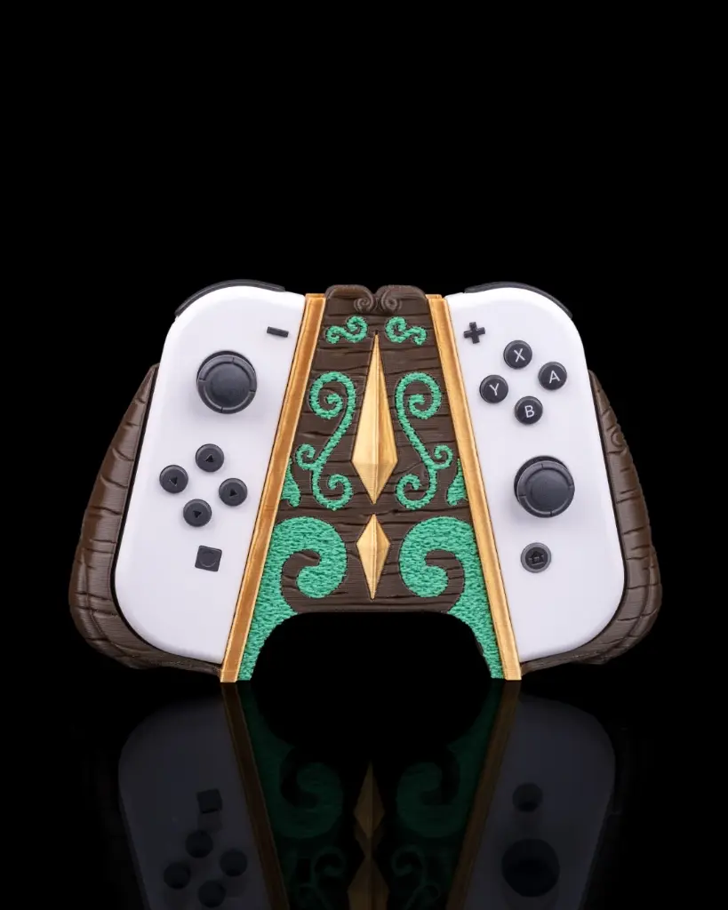 Wooden Relic Switch Dual Controller Grip