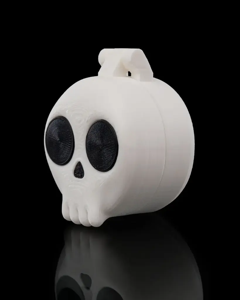 Deadly Dose Keychain Pill Holder