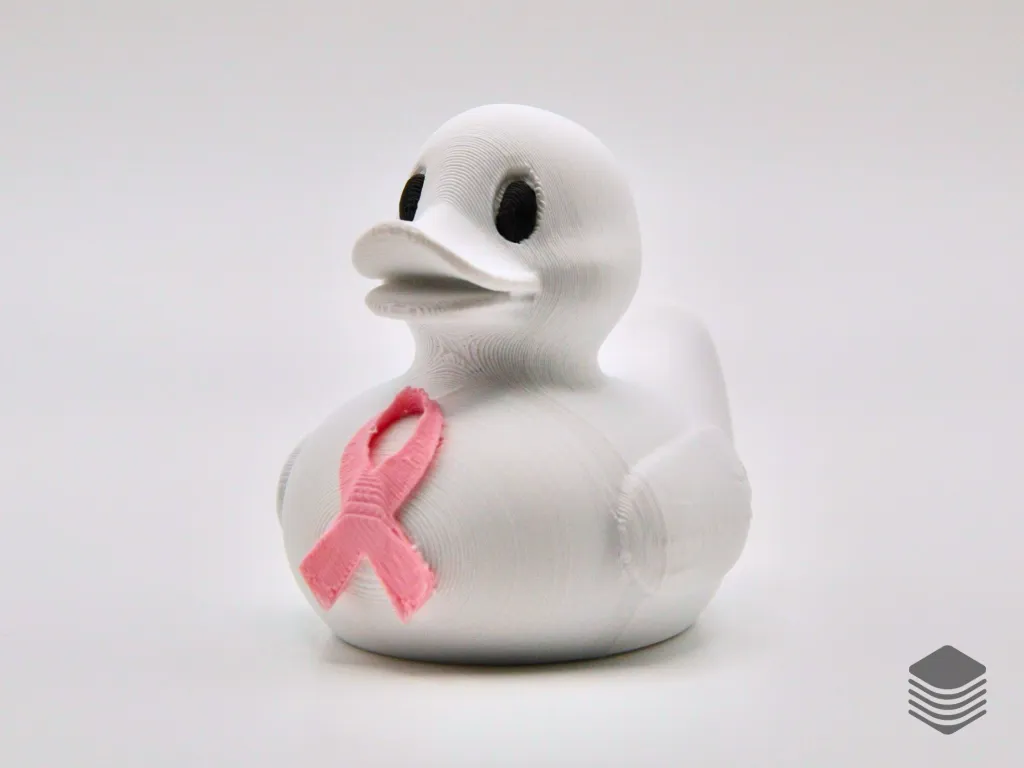 Breast Cancer Awareness Duck