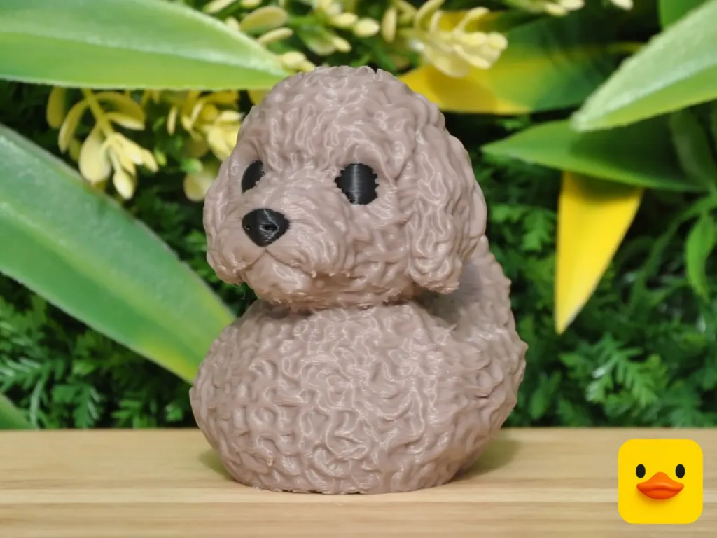 Golden Doodle Duck
