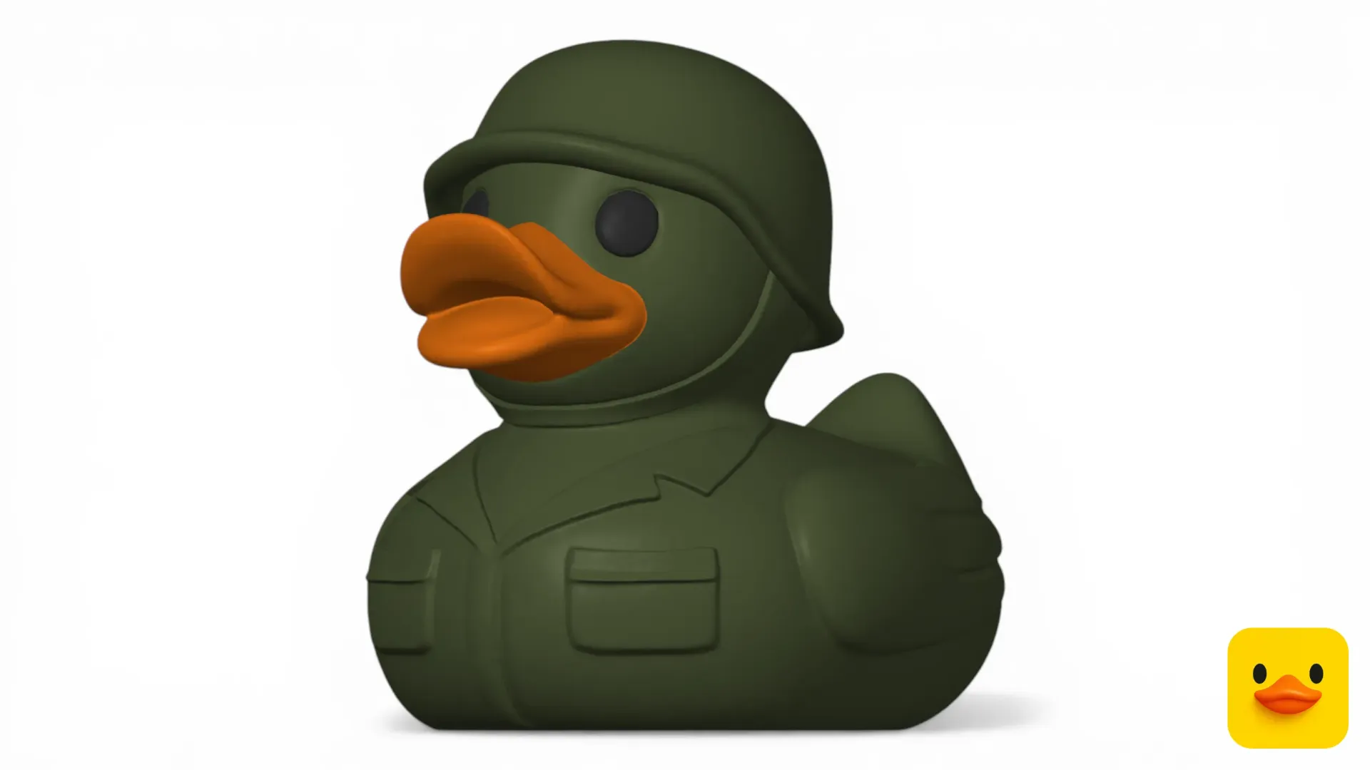 Green Army Duck