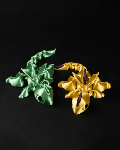 Articulated Baby Dragon with Wings