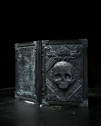 Skull Notebook Cover