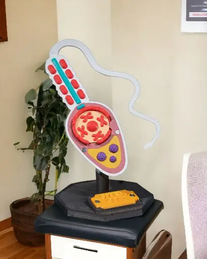 Sperm Cell Anatomical Model