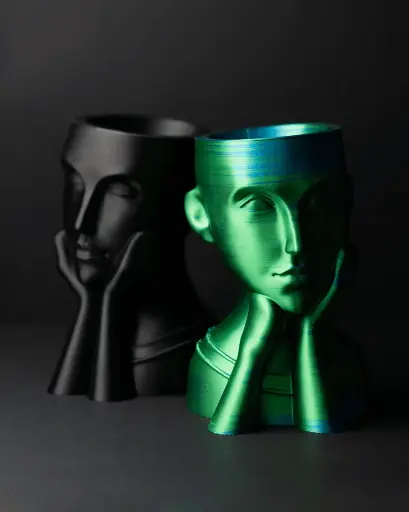 Faces Vase